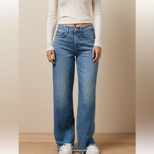American Eagle Baggy Wide Leg Jeans Size 10 Regular